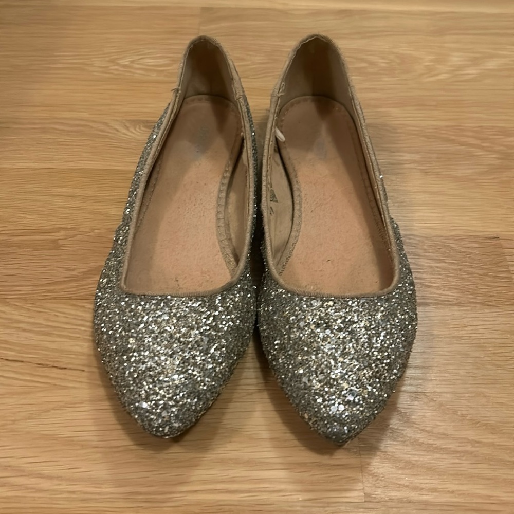 Glitter sparkle flats